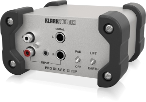 Klark Teknik DI 22P пассивный стерео директ-бокс в Юрюзани