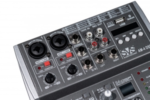 SVS Audiotechnik mixers AM-4 DSP Аналоговый микшерный пульт, 4-канала в Юрюзани